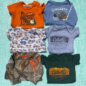 Carhartt 3 month boys bodysuits